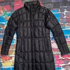 Northface full length puffer parka(missing hood)